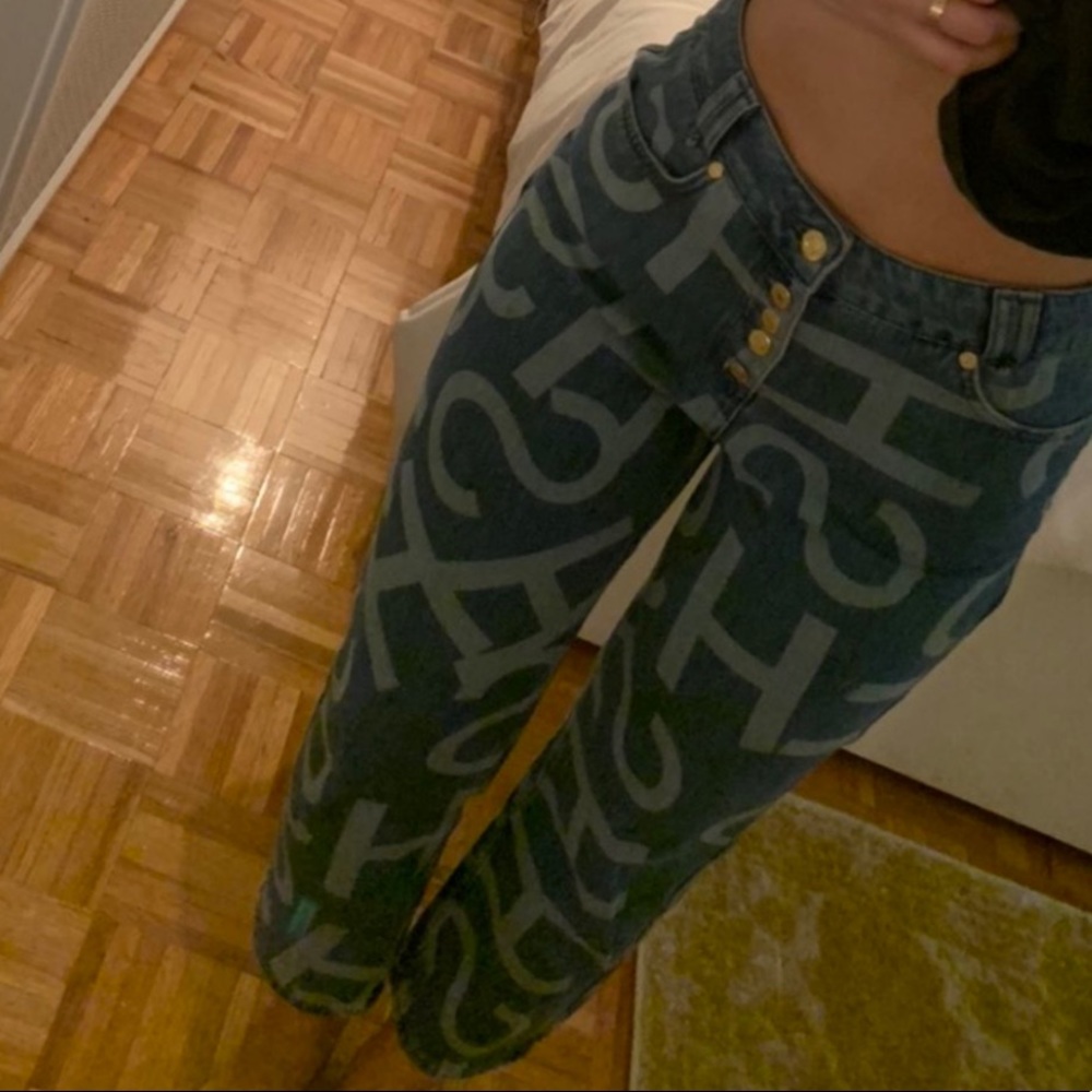 House of Sunny Logo Jeans